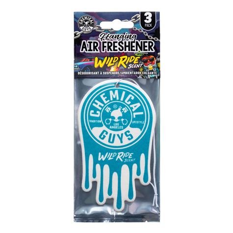 Chemical Guys "Wild Ride" Scent Paper Hanging Air Freshener - Walmart.com