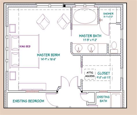 Floor Plan Master Bedroom Size at Jesse Banks blog