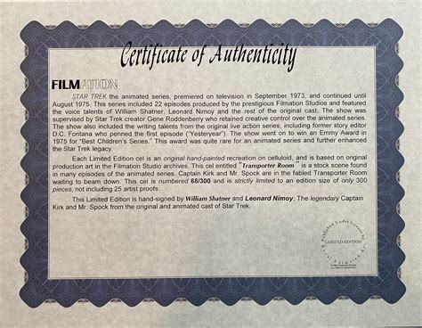 Lot Detail - William Shatner & Lenard Nimoy Dual Signed 1973-75 Star ...