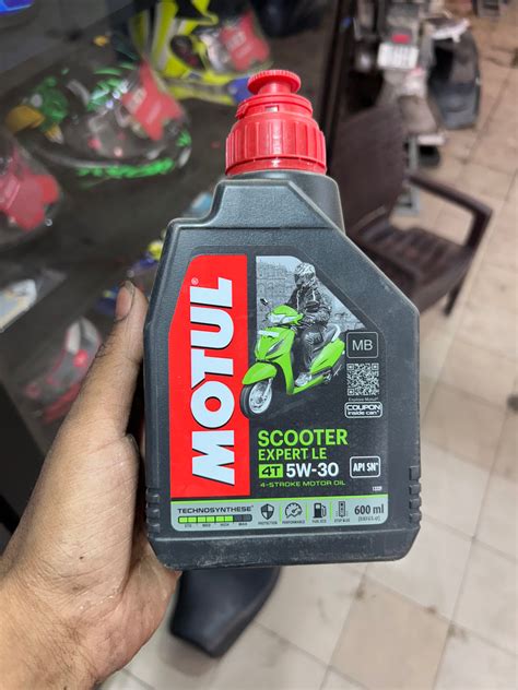 Motul Scooter Expert 10W-30 Oil (600ml/800ml) – API SN, JASO MB – UNDER ...