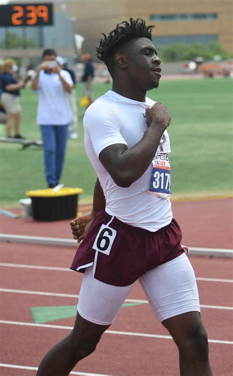 Silsbee's Kalon Barnes runs record-setting times at state meet