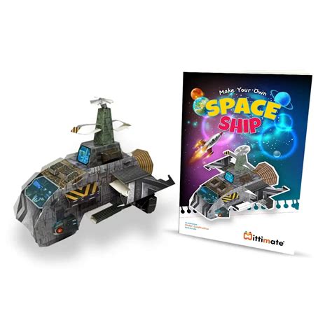 DIY Space Ship 3D Model | Mittimate