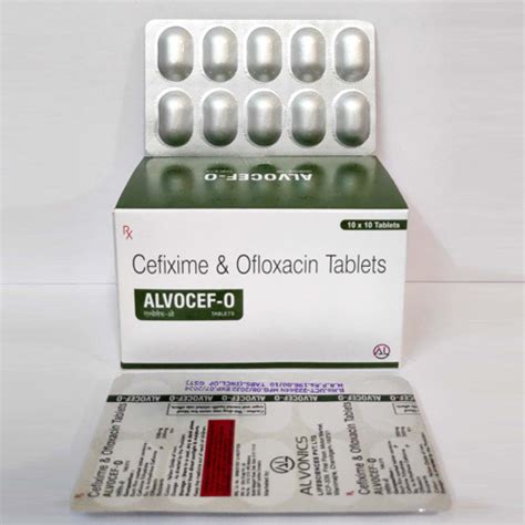 ALVOCEF-O Tablets Alvonics Lifesciences Pvt. Ltd.