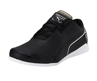 Buy Puma Unisex Adult SF Drift Cat 8 LS Black White Closed Shoe-9UK ...