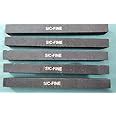 Index Oil Stones Black Silicon Carbide Fine Pack of 5 (150 x 13 x 13 mm ...