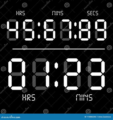 Digital Watch Font at Sandra Mcgregor blog