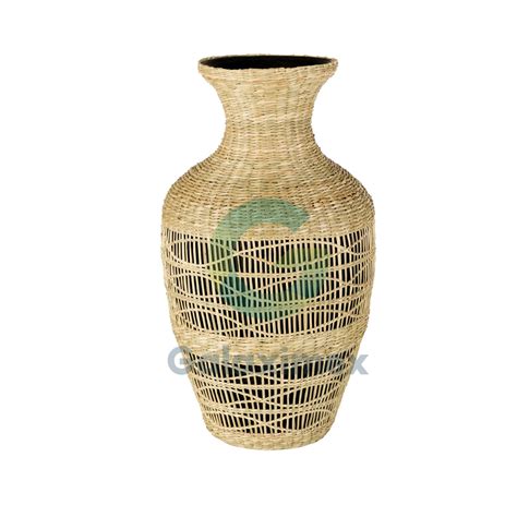 Tall seagrass floor vase - Galaximex
