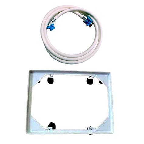 Saee MS Steel Front Load Washing Machine Stand & Plastic Water Inlet ...