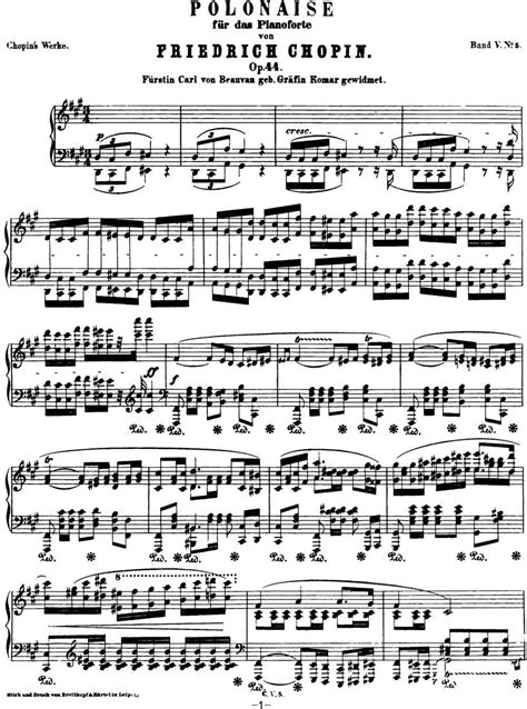 肖邦 - 《波兰舞曲》作品40 共两首（第一首为军队波兰舞曲）Chopin Polonaises Op.40钢琴谱-环球钢琴网