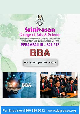 Srinivasan College of Arts & Science | Perambalur - 621212