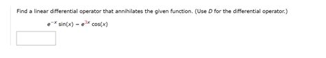 Linear Differential Operator 的图像结果