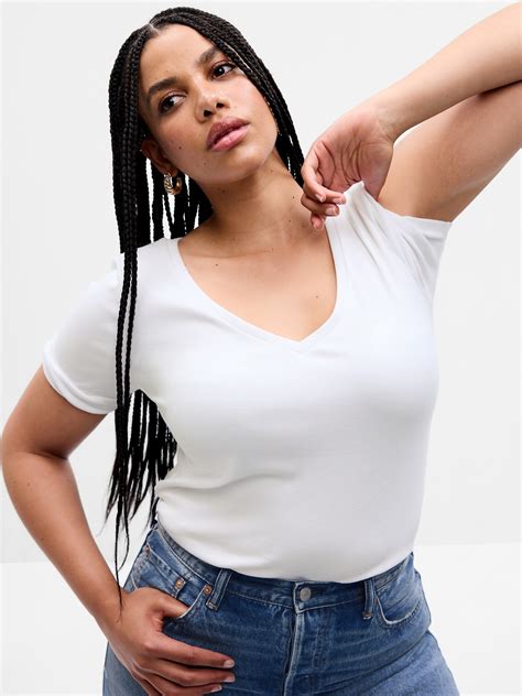 Modern V-Neck T-Shirt | Gap