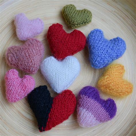 Image result for Simple Knitted Heart Pattern