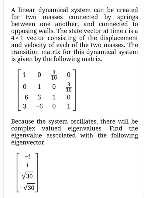 Image result for 2D Linear Dynamic System Example