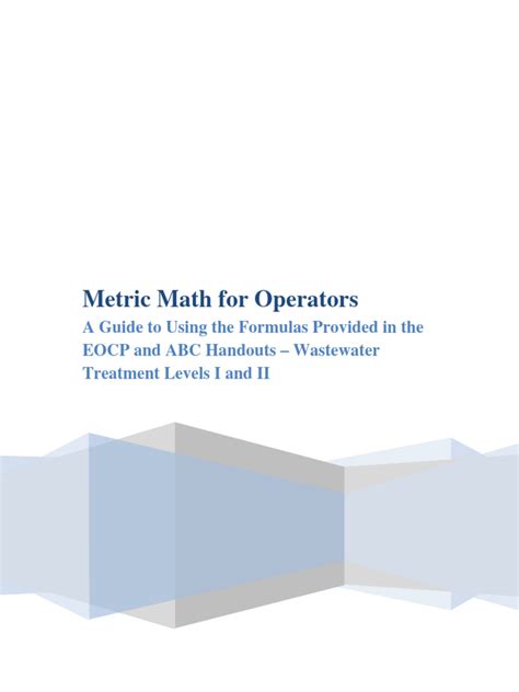 Advanced Wastewater Math Problems 的图像结果