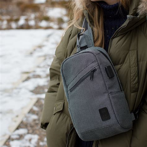 Travel Cross-Body Bag // Dark Gray - METODO - Touch of Modern