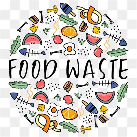 Food Waste Drawing 的图像结果