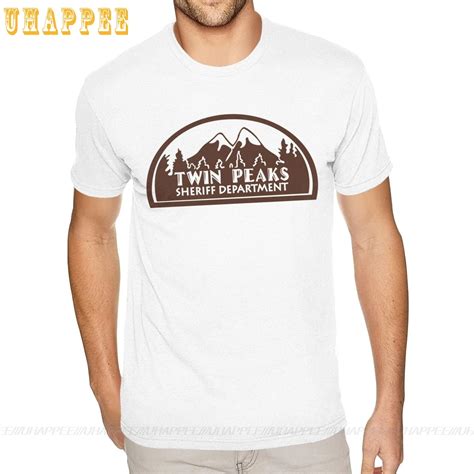 Funny Twin Peaks T Shirt Printing Cotton Mens 5XL White T Shirts|T ...