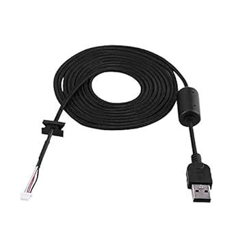 Mouse Cable, USB Mouse Line Wire Cable Replacement Repair Accessory ...