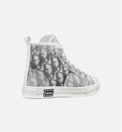 Kids' B23 League High-Top Sneaker White and Black Dior Oblique ...