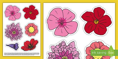 Flower Clip Art Cut-Outs