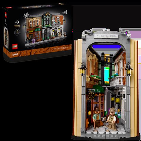 LEGO Icons 10351 Sherlock Holmes Book Nook officially revealed