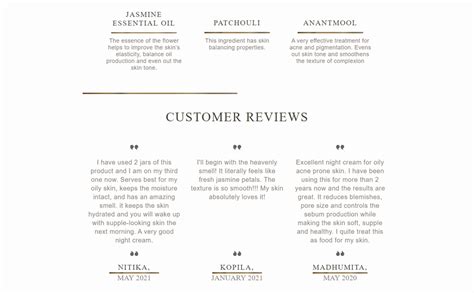 Forest Essentials Night Treatment Cream Jasmine & Patchouli 50g (Night ...