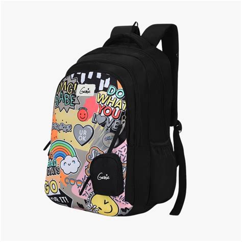 Buy Genie Cool 36L Black School Backpack Online