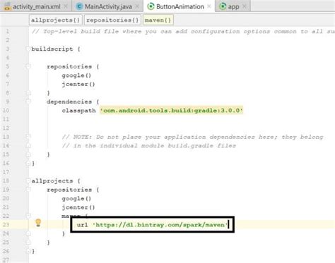 Image result for Android Studio Button Animation