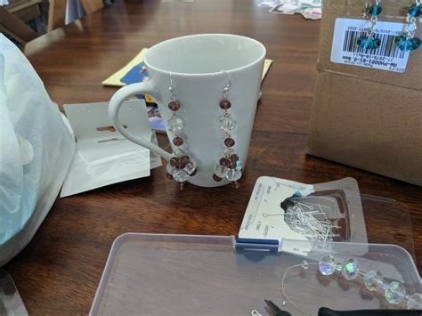 Image result for Small Crystal Earring Tutorials