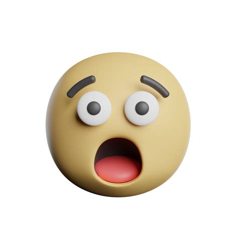 Shocked Emoji Face Clip Art