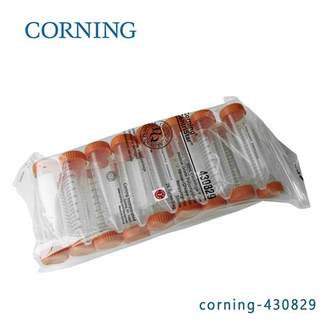 康宁Corning 430829 50ml不带架离心管 平底盖 25支/包，20包/箱-阿里巴巴