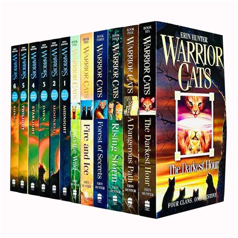 Warrior Cats Volume 1 to 12 Books Collection Set (The Complete First ...