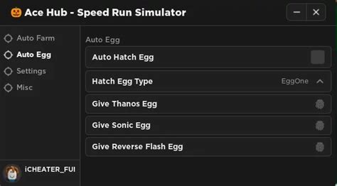 Speed Run Simulator Script 的图像结果