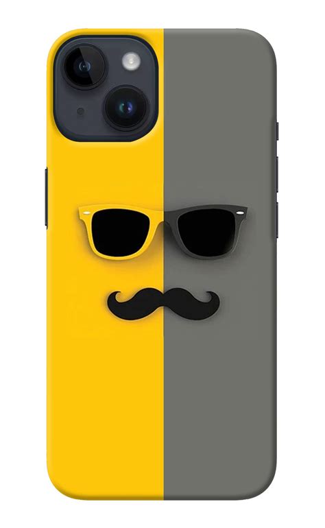 Save Big: Get the Sunglasses with Mustache iPhone 14 Back Cover - Shop ...
