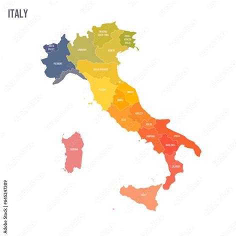 Italy County Map 的图像结果