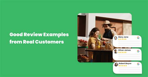 Good Review Examples from Real Customers