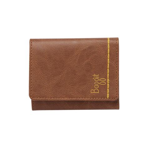 Baggit Womens Button Closure 2 Fold Wallet (Caramel_Free Size) : Amazon ...