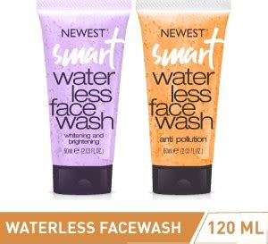 NEWEST Smart Waterless Face wash combo for Whitening , Brighting skin ...