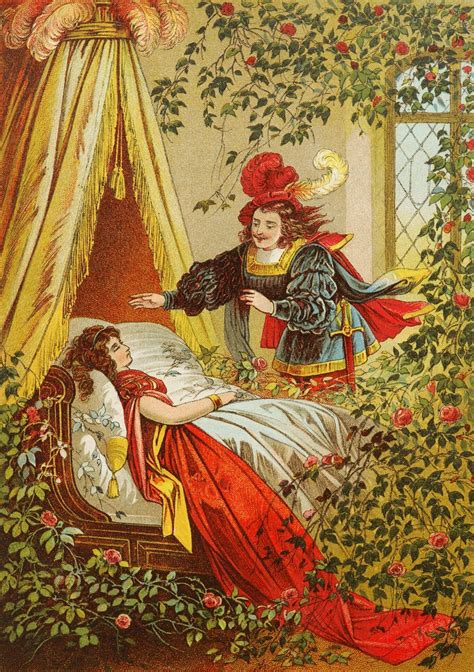Sleeping Beauty illustration | Fairytale illustration, Sleeping beauty ...