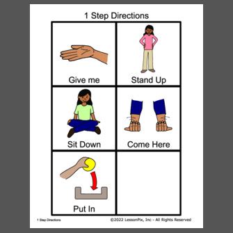 Image result for Three-Step Directions