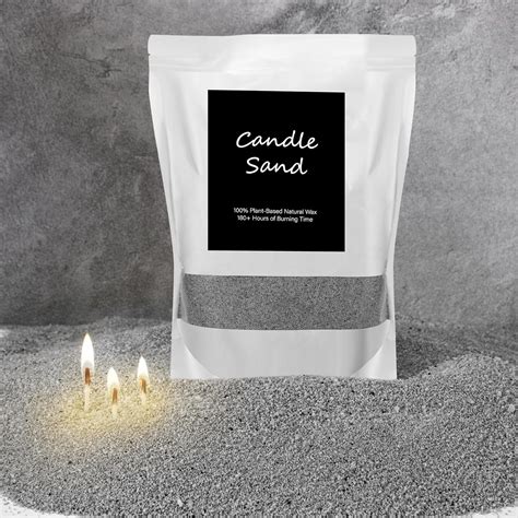 Amazon.com: MTLEE Candle Sand 3.3 lb DIY Pearled Candle Making Kit ...