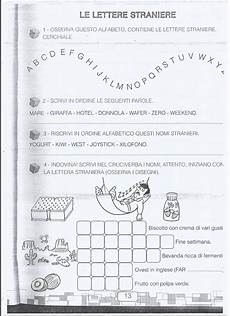 le lettere straniere schede ordine alfabetico le lettere straniere schede ordine alfabetico