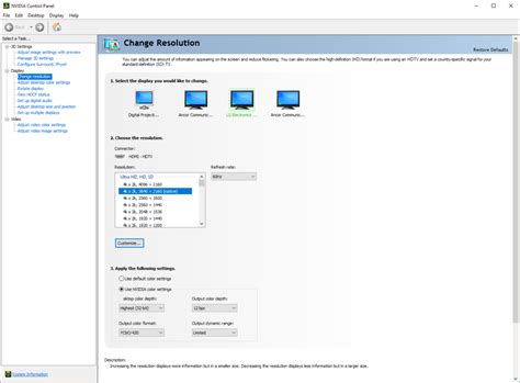 Image result for Best NVIDIA Control Panel Color Settings