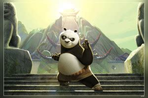 Kung Fu Panda Kung Fu Panda Matte Finish Poster Paper Print - Animation ...