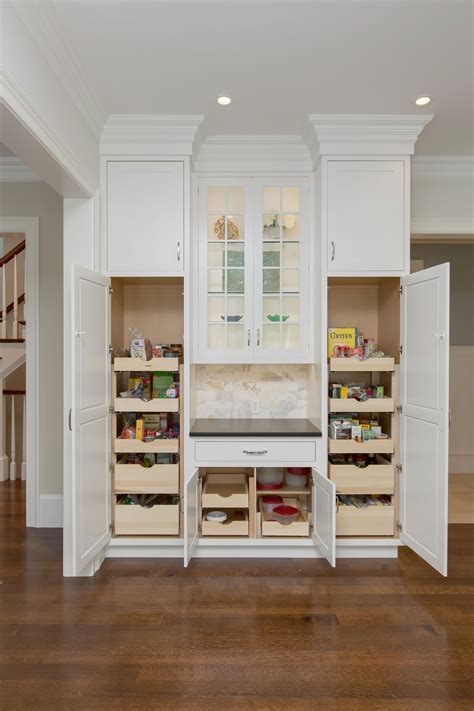 Achieve The Perfect White Kitchen Pantry Cabinet Look - Home Cabinets