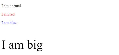 HTML Style Example 的图像结果