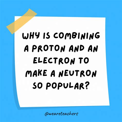 50 cheesy science jokes for the classroom – Artofit