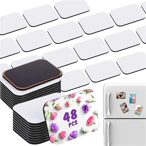 Amazon.com: Clonivent 20 PCS Sublimation Magnet Blanks, 2x3 inch ...