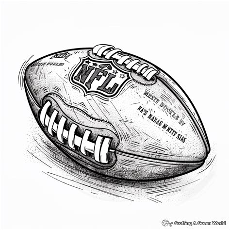 Nfl Football Coloring Pages - Free & Printable!